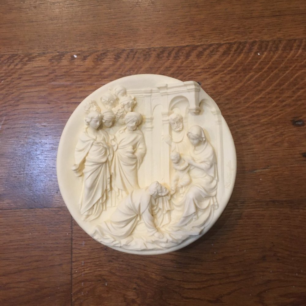 A.Santangela religious plate